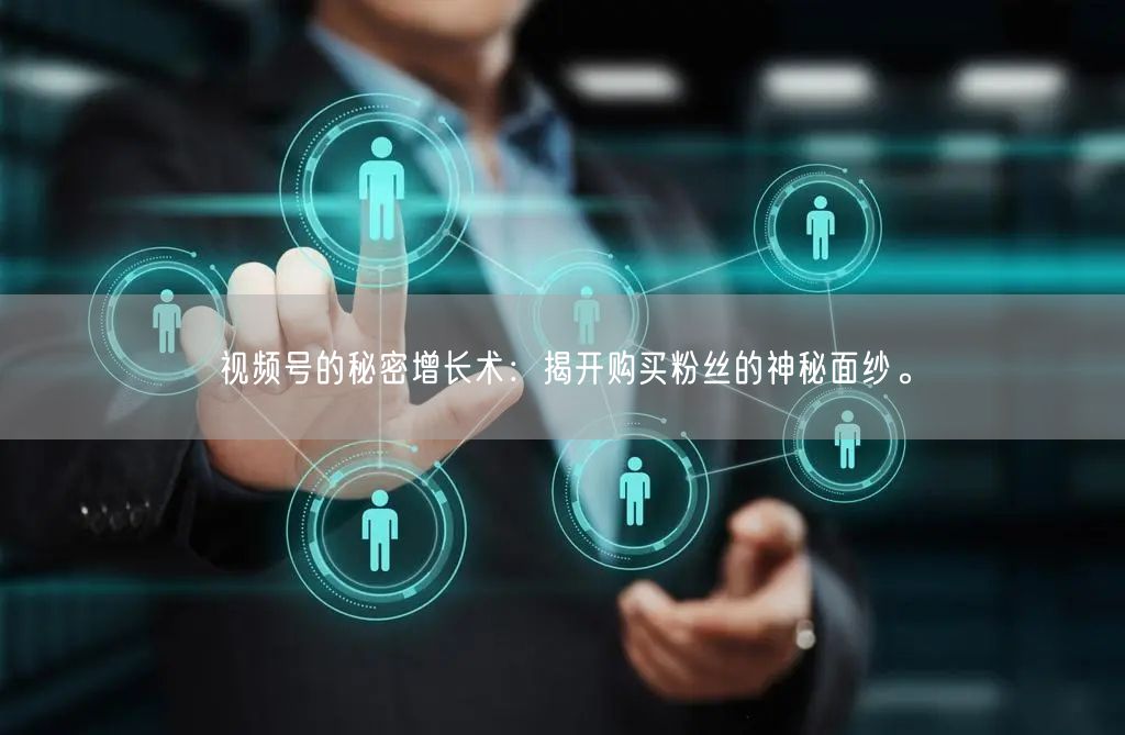 视频号的秘密增长术：揭开购买粉丝的神秘面纱。